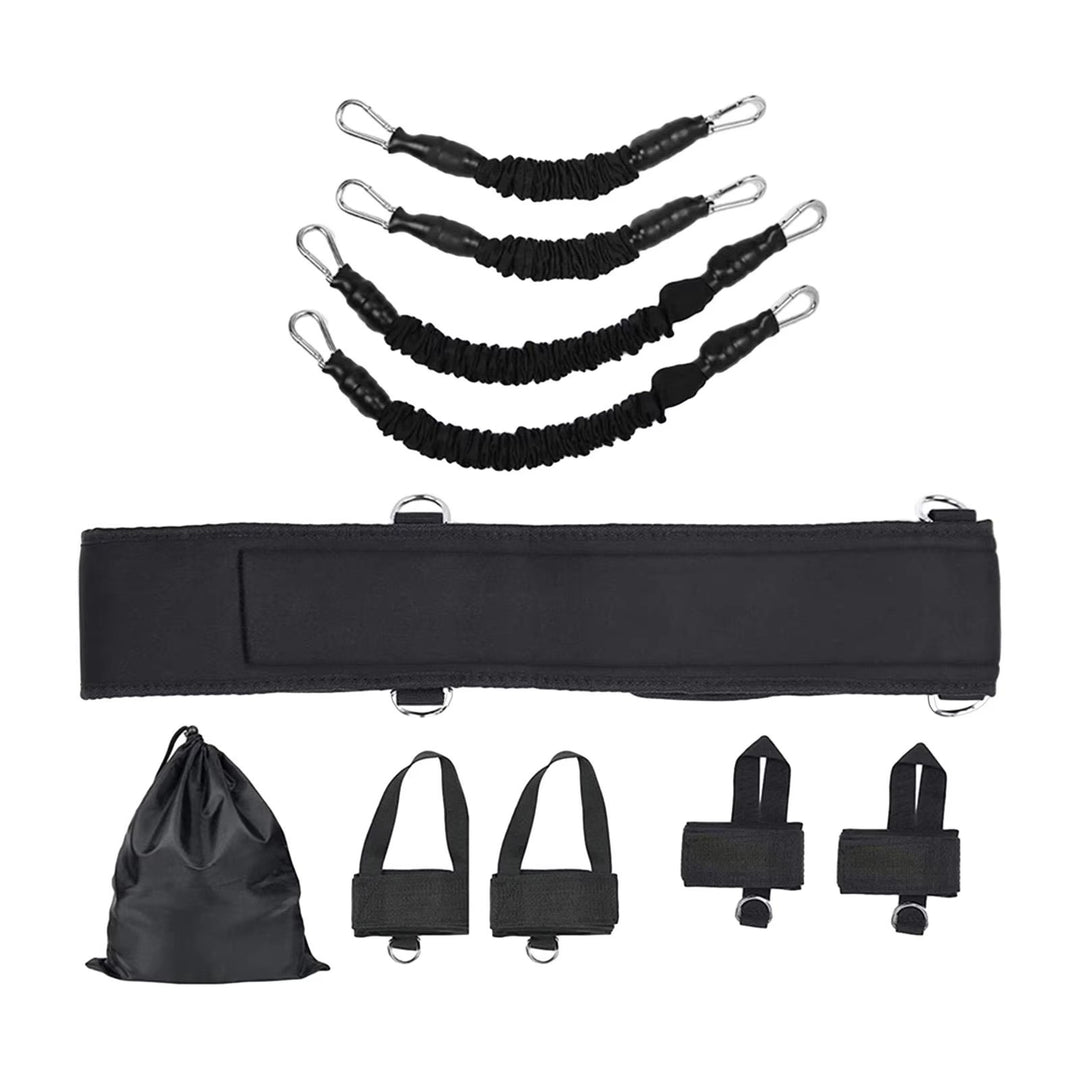 Premium Boxing Resistance Band Set – Leg Strength & Agility Training Strap System for MMA, Muay Thai, Boxing, Basketball & Fitness – Adjustable, High-Quality Resistance Bands for Explosive Power