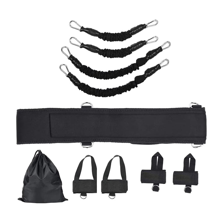 Premium Boxing Resistance Band Set – Leg Strength & Agility Training Strap System for MMA, Muay Thai, Boxing, Basketball & Fitness – Adjustable, High-Quality Resistance Bands for Explosive Power