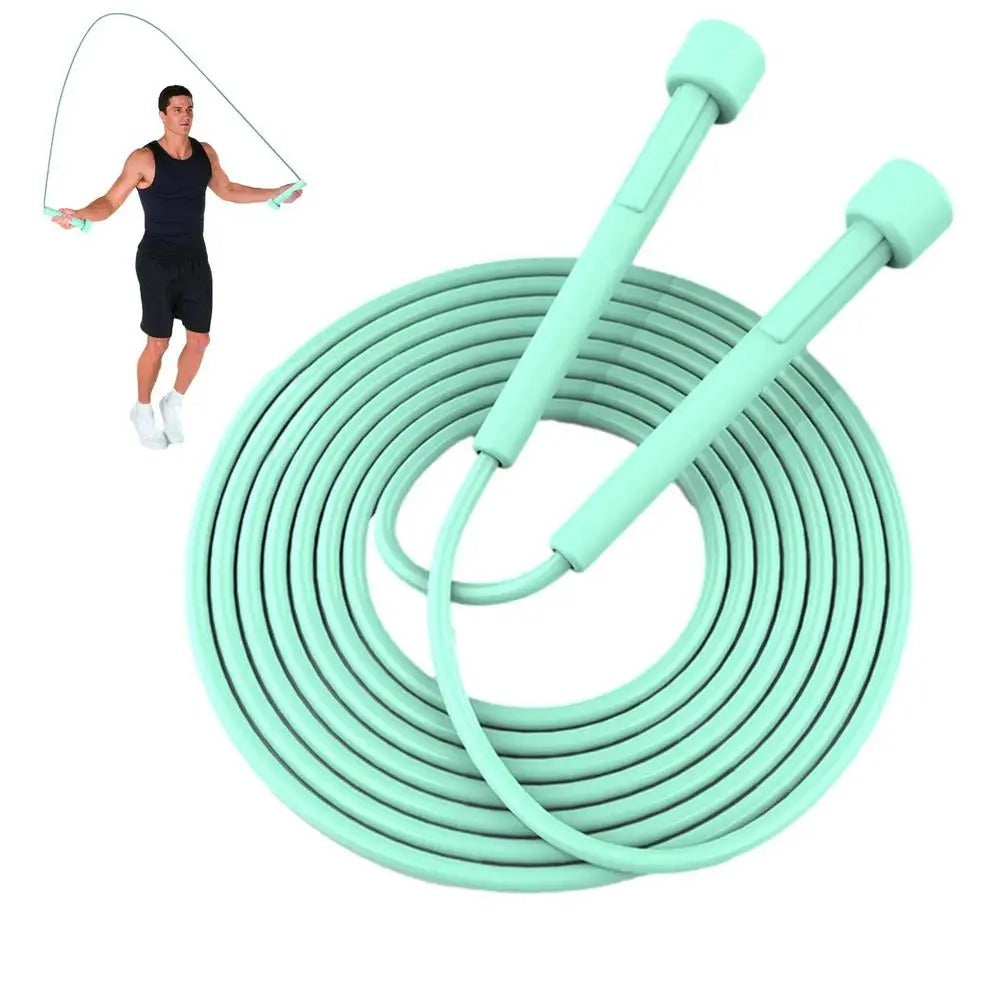 Premium Speed Skipping Rope for Adults & Kids – Adjustable Jump Rope for Weight Loss & Fitness, Professional PVC Material, 2.8m Length, Portable Sports Equipment, Ideal for Gym & Home Workouts, - StrengthXPhysiotherapy