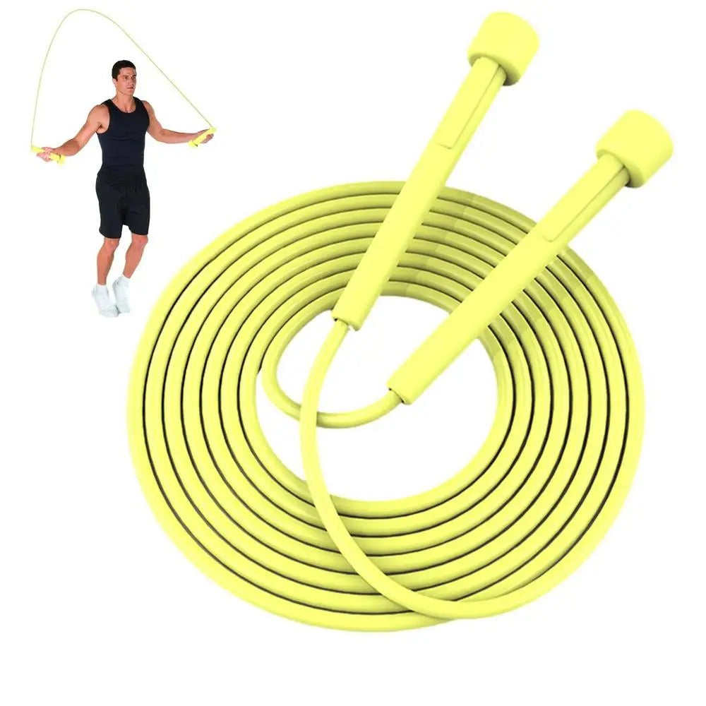 Premium Speed Skipping Rope for Adults & Kids – Adjustable Jump Rope for Weight Loss & Fitness, Professional PVC Material, 2.8m Length, Portable Sports Equipment, Ideal for Gym & Home Workouts, - StrengthXPhysiotherapy