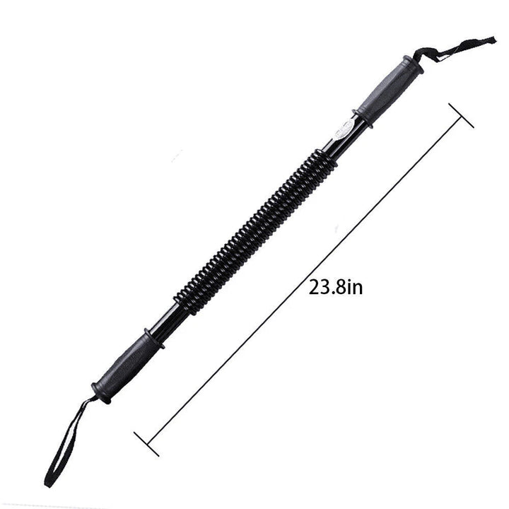 Premium Arm Strength Trainer – Home Chest & Upper Arm Muscle Enhancement – Adjustable Resistance Spring Stick for Fitness, Shoulders, & Arms Exercise - StrengthXPhysiotherapy