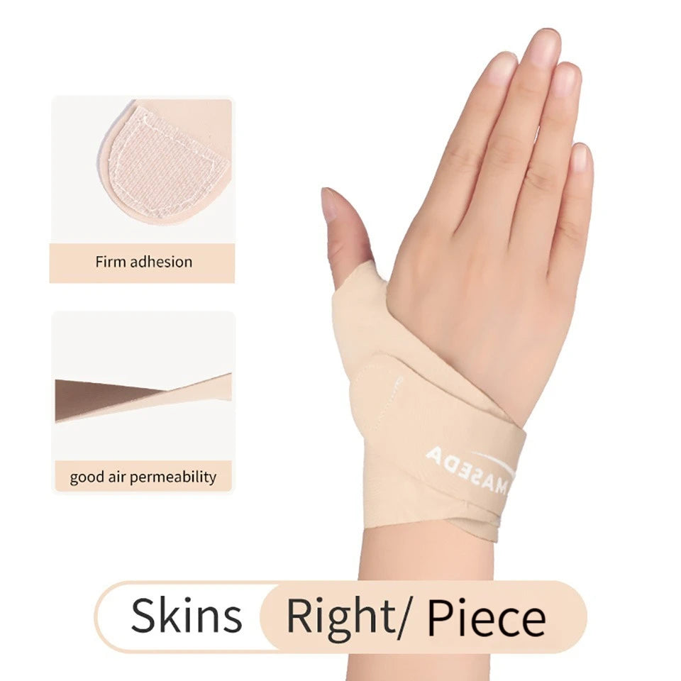 Premium Wrist Thumb Brace – Ultra-Thin Compression Support for Tendonitis, Carpal Tunnel & Arthritis Pain Relief – Adjustable