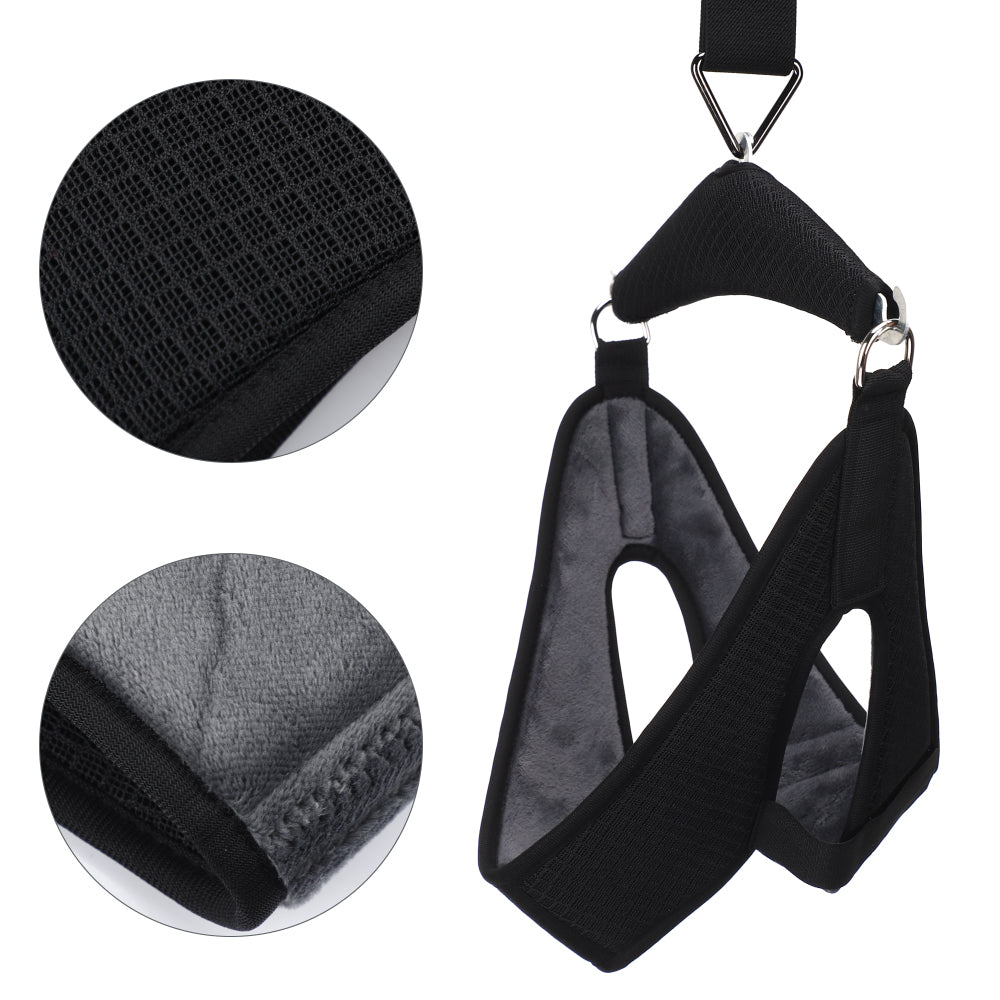 High-Quality Cervical Neck Traction Device for Home Use, Over-Door Neck Stretcher Hammock, Pain Relief & Spine Correction  