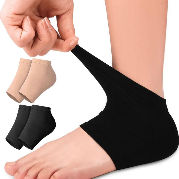 High-Quality Silicone Anti-Cracking Moisturizing Heel Socks - Relieve Heel Pain, Prevent Dry Skin Cracking, & Hydrating Spa 
