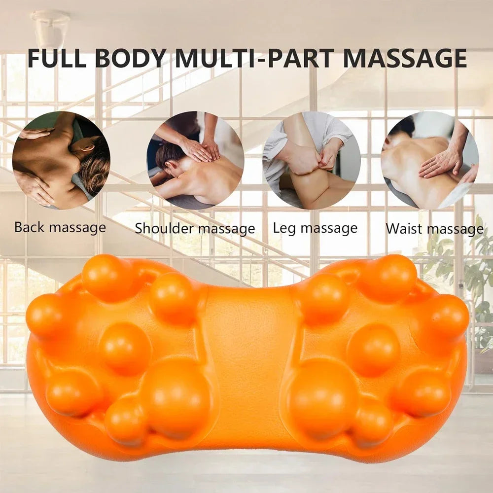 High Quality Sciatica Massager Deep Tissue Tool for Lower Back & Butt - 14 Trigger Points Myofascial Release for Hip, 