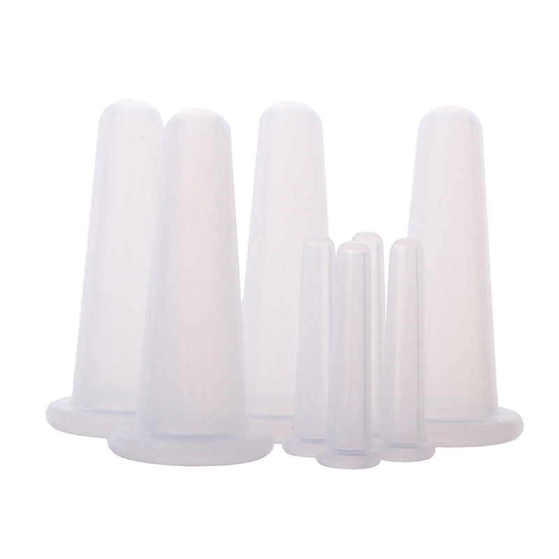 High Quality Silicone Cupping Set for Face – Health Care Facial Lifting Massage Cups, Mini Eye Vacuum Cans, Safe and Durable,