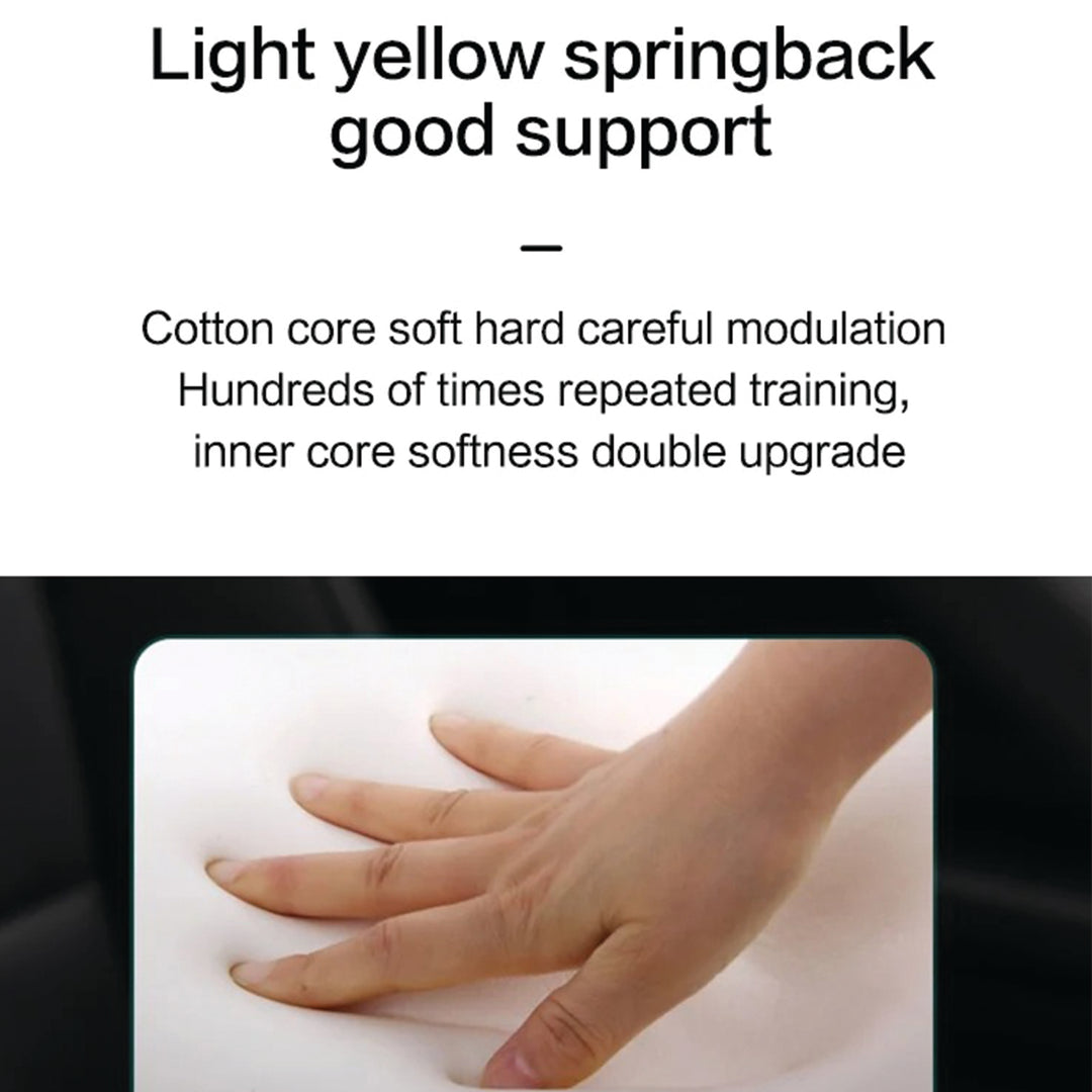 Premium Non-Slip Orthopedic Memory Foam Cushion – Tailbone and Sciatica Pain Relief Seat Cushion for Prostate Comfort, Back Support, and Chair or Car Use